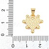 Brass Enamel Pendants LS-KK-B168-01G-04-3