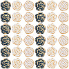 150Pcs 3 Styles Transparent Resin Pearl Beads RESI-PA0001-02B-7