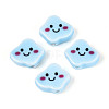 Handmade Porcelain Ceramic Beads PORC-T134-20C-1