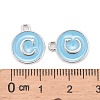 Platinum Plated Alloy Enamel Charms LS-ENAM-S118-04C-P-3