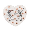 Halloween Luminous Printed Transparent Acrylic Pendants OACR-B055-01B-1