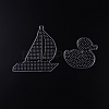 ABC Plastic Pegboards used for 5x5mm DIY Fuse Beads DIY-X0293-99-8