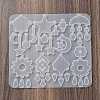 Earrings Pendants DIY Silicone Mold DIY-Q033-07B-4