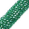 Electroplate Glass Beads Strands EGLA-A044-T3mm-A18-1
