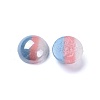 Opaque Glass Cabochons GGLA-S038-12A-8mm-3