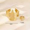 Eagle Alloy Cuff Bangles & Rings Sets for Women FS-WGB3658-01-1