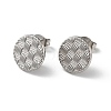 Non-Tarnish 304 Stainless Stud Earring Findings STAS-M314-01A-P-1