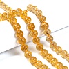 Natural Citrine Beads Strands G-E326-10mm-01-4