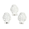 Handmade Porcelain Beads PORC-K010-08-06-1