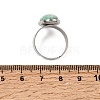 Adjustable 304 Stainless Steel Finger Rings for Women GG-CBA7994-04P-20-5