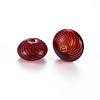 Transparent Handmade Blown Glass Globe Beads LS-X-GLAA-T012-19A-2