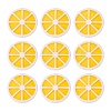 Hawaii Lemon Slice Resin Glitter Powder Pendants X-RESI-R337-5-1