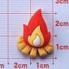 Camping Theme Opaque Resin Cabochons RESI-E027-04B-1