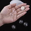 Handmade Two Holes Blown Glass Globe Beads BLOW-TA0001-01C-4