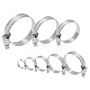 304 Stainless Steel Adjustable Worm Gear Hose Clamps STAS-UN0008-84P-1