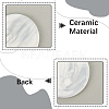 Marble Pattern Porcelain Wax Seal Mats AJEW-CP0012-18B-5