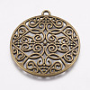Alloy Pendants PALLOY-ZN33091-AB-FF-2