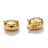 Tibetan Style Alloy Kitten Beads TIBEP-GC178-G-RS-2