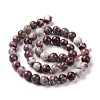 Natural Plum Blossom Tourmaline Beads Strands G-P477-01B-01-3