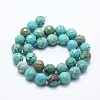 Natural Magnesite Beads Strands G-D0012-01E-2