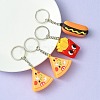 PVC Plastic Pendant Keychain KEYC-YW0001-13-2