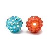 AB-Color Resin Rhinestone Beads RESI-S315-12x14-M-3
