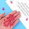 Transparent Acrylic Pendants MACR-S373-125-B05-6