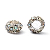 Alloy Rhinestone European Beads CPDL-H999-18-1