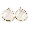 Natural Quartz Crystal Pendants X-G-B009-07G-W-1