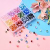 360Pcs 12 Colors Transparent Crackle Baking Painted Glass Beads Strands DGLA-YW0001-12-5