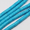 Synthetic Turquoise Beads Strands X-TURQ-G110-8x4mm-06-1
