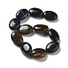 Natural Blue Tiger Eye Beads Strands G-P528-M23-01-3