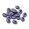 Plating Acrylic Beads X-PACR-T008-06B-3
