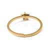 304 Stainless Steel Adjustable Open Cuff Rings RJEW-Q806-01G-05-3