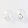 Round Mechanized Blown Glass Globe Ball Bottles X-BLOW-R001-14mm-2