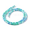 Handmade Polymer Clay Beads Strands CLAY-R089-3mm-005-3