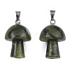 Natural Southern Jade Pendants G-N0325-10P-2