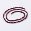 Eco-Friendly Dyed Glass Pearl Round Bead Strands X-HY-A002-3mm-RB038-2