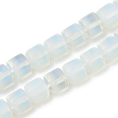 Opalite Beads Strands G-G275-D12-10x10mm-1