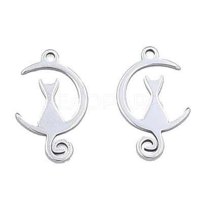 Non-Tarnish 201 Stainless Steel Pendants STAS-N098-081P-1
