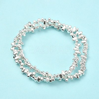 Electroplated Synthetic Non-magnetic Hematite Beads Strands G-C024-05-1