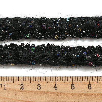Polyester Crochet Lace Trim OCOR-Q058-23-1