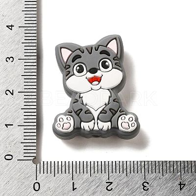 Cat Silicone Focal Beads SIL-B069-01H-1