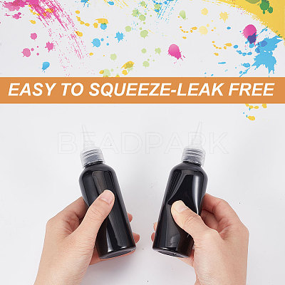 12Pcs 3 Colors PP Plastic Glue Dispensing Bottles AJEW-GO0001-27-1