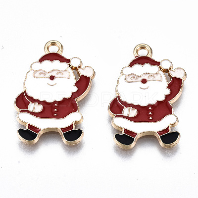 Eco-Friendly Alloy Enamel Pendants LS-ENAM-Q437-070-NR-1