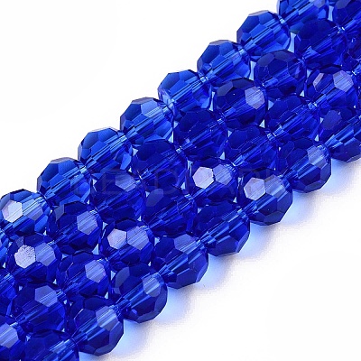 Transparent Glass Beads EGLA-A035-T10mm-D21-1