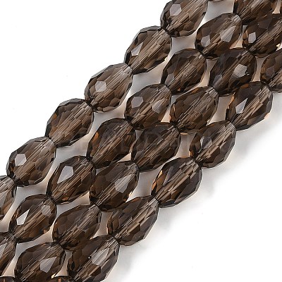 Transparent Glass Beads Strands EGLA-N013-T10mm-D27-1