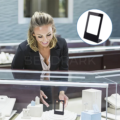 Acrylic Earring Display Stands EDIS-WH0012-46A-1