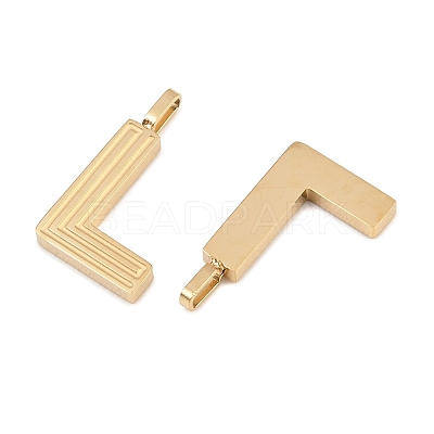 304 Stainless Steel Pendants STAS-L022-589L-1