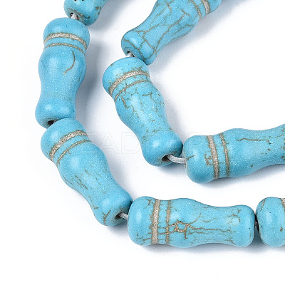 Synthetic Turquoise Beads Strands G-N352-15-1